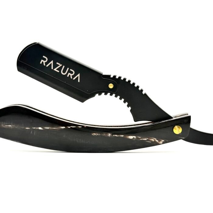 Razura Professional Barber Razor -Horn Handle